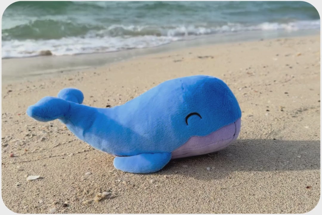 Load and play video in Gallery viewer, Whale Adoption Plushie

