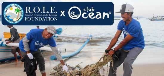 Pulizia della spiaggia 🌊 ClubOcean x Fondazione R.O.L.E (partnership)