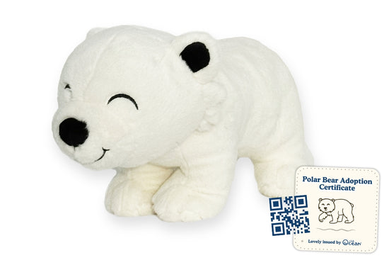 Polar Bear Adoption Plushie